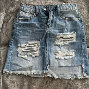 Fashion Nova Denim Skirt